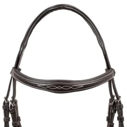 Equestro Bridle In Soft Stitched Leather