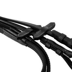 Equestro Bridle With Mexican Noseband And Synthetic Sheepskin