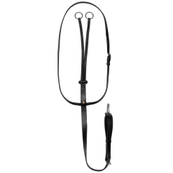 Equestro Collier Martingale With Silver Stitching