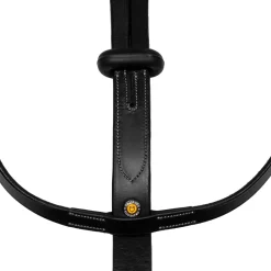 Equestro Collier Martingale With Silver Stitching