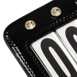 Equestro Competition Number Holder With Crystals