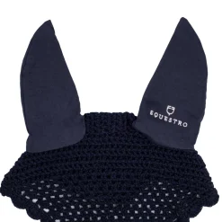 Equestro Cotton Fly Veil With Noseband Attachment
