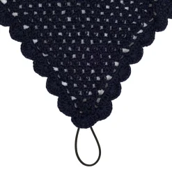 Equestro Cotton Fly Veil With Noseband Attachment