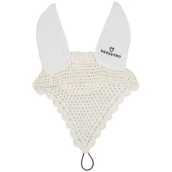 Equestro Cotton Fly Veil With Noseband Attachment