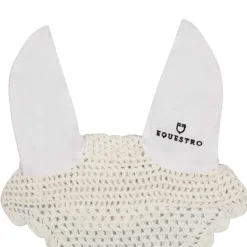 Equestro Cotton Fly Veil With Noseband Attachment