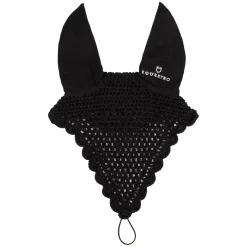 Equestro Cotton Fly Veil With Noseband Attachment