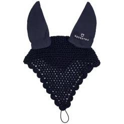 Equestro Cotton Fly Veil With Noseband Attachment