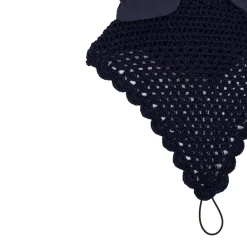 Equestro Cotton Fly Veil With Noseband Attachment