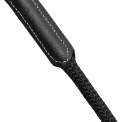 Equestro Double Leather And Nylon Draw Reins