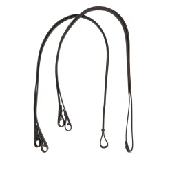 Equestro Dressage Leather Double Reins