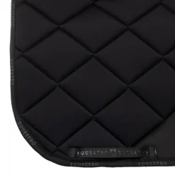 Equestro Dressage Saddle Pad Rhinestone Logo
