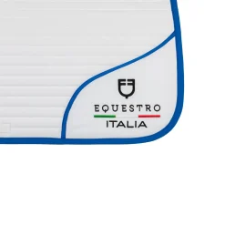 Equestro Dressage Saddle Pad With Embroidered Logo Equestro X Fise