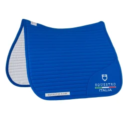 Equestro Dressage Saddle Pad With Embroidered Logo Equestro X Fise