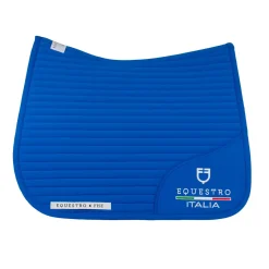 Equestro Dressage Saddle Pad With Embroidered Logo Equestro X Fise