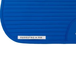 Equestro Dressage Saddle Pad With Embroidered Logo Equestro X Fise