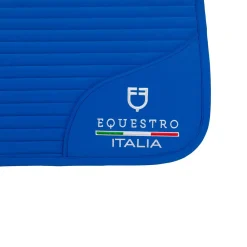Equestro Dressage Saddle Pad With Embroidered Logo Equestro X Fise