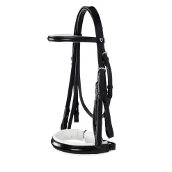 Equestro Dressage Smooth Leather Bridle