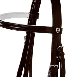 Equestro Dressage Smooth Leather Bridle