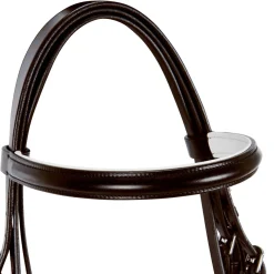 Equestro Dressage Smooth Leather Bridle
