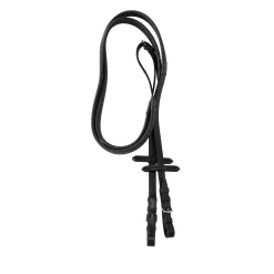Equestro English Leather Bridle With Rubber Reins