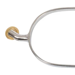 Equestro English Spurs With Horizontal Brass Rowel