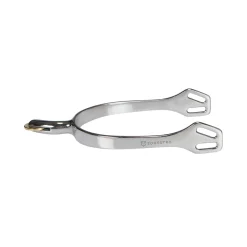 Equestro English Spurs With Horizontal Curved Rowel