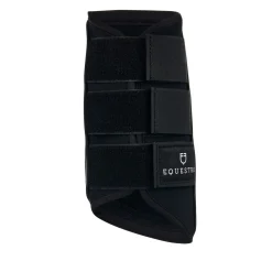 Equestro Eventing Protection Boots In Neopreone And Perforated Leather