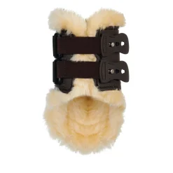 Equestro Fetlock Boots In Polyurethane With Synthetic Lambskin