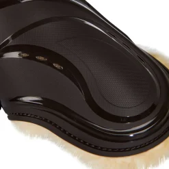 Equestro Fetlock Boots In Polyurethane With Synthetic Lambskin