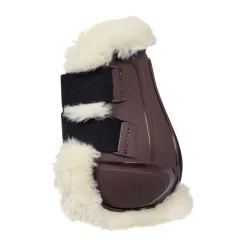 Equestro Fetlock Boots In Tpu And Synthetic Sheepskin