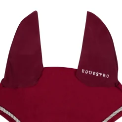 Equestro Fly Veil In Cotton With Central Logo