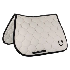 Equestro Jumping Saddle Pad With Onion Quilting