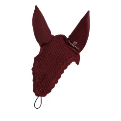 Equestro Knitted Fly Veil With Elastic Front Strap