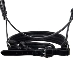 Equestro Leather Dressage Bridle Without Reins