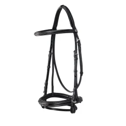 Equestro Leather English Bridle With Embroideries
