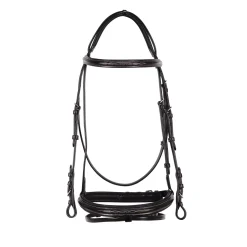 Equestro Leather English Bridle With Embroideries
