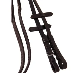 Equestro Leather English Bridle With Embroideries