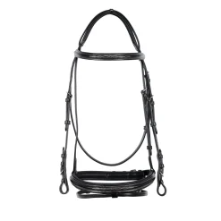 Equestro Leather English Bridle With Embroideries