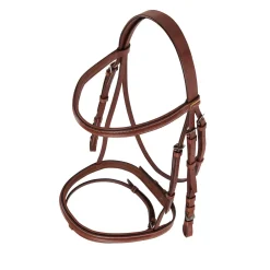 Equestro Leather English Bridle With Embroideries