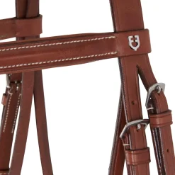 Equestro Leather English Bridle With Embroideries
