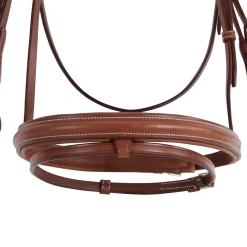 Equestro Leather English Bridle With Embroideries