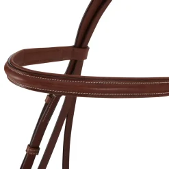 Equestro Leather English Bridle With Embroideries