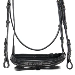 Equestro Leather English Bridle With Embroideries