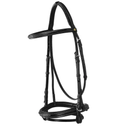 Equestro Leather English Bridle With Embroideries New