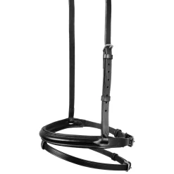 Equestro Leather Flash Noseband Bridle