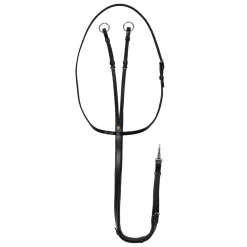 Equestro Martingale Leather Silver Seams