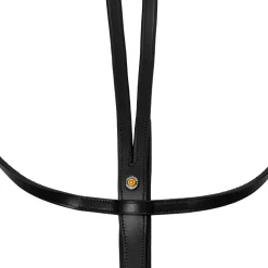 Equestro Martingale Leather Silver Seams