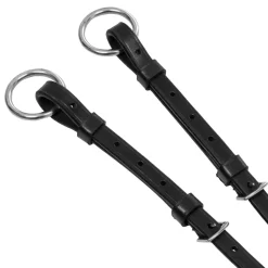 Equestro Martingale Leather Silver Seams