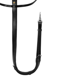 Equestro Martingale Leather Silver Seams