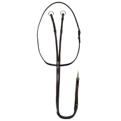 Equestro Martingale Leather Silver Seams